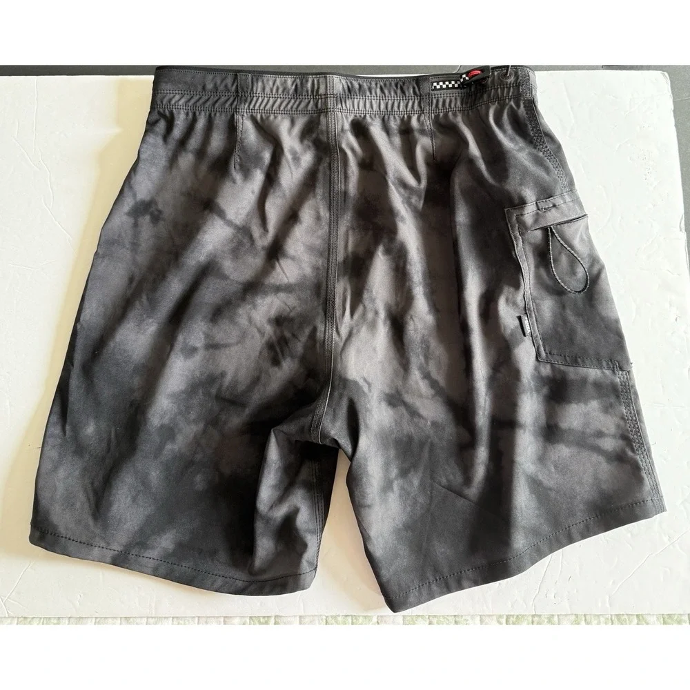 NWOT Vans men's Sz 31 Black Gray Swim Suit